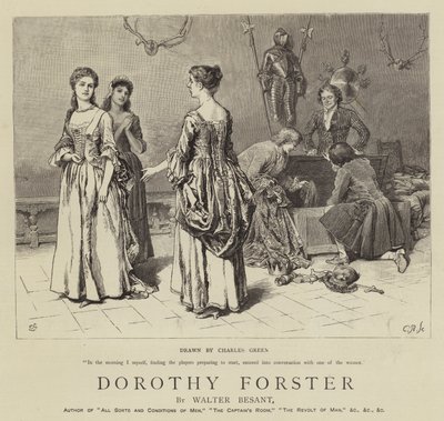 Dorothy Forster by Charles Green